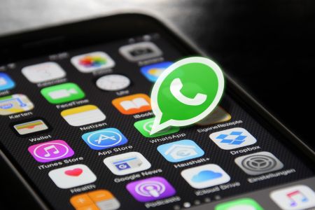 WhatsApp-Icopn auf Smartphone